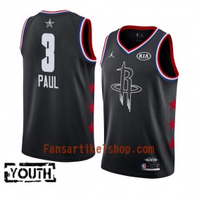 Houston Rockets Trikot Chris Paul 3 2019 All-Star Jordan Brand Schwarz Swingman - Kinder